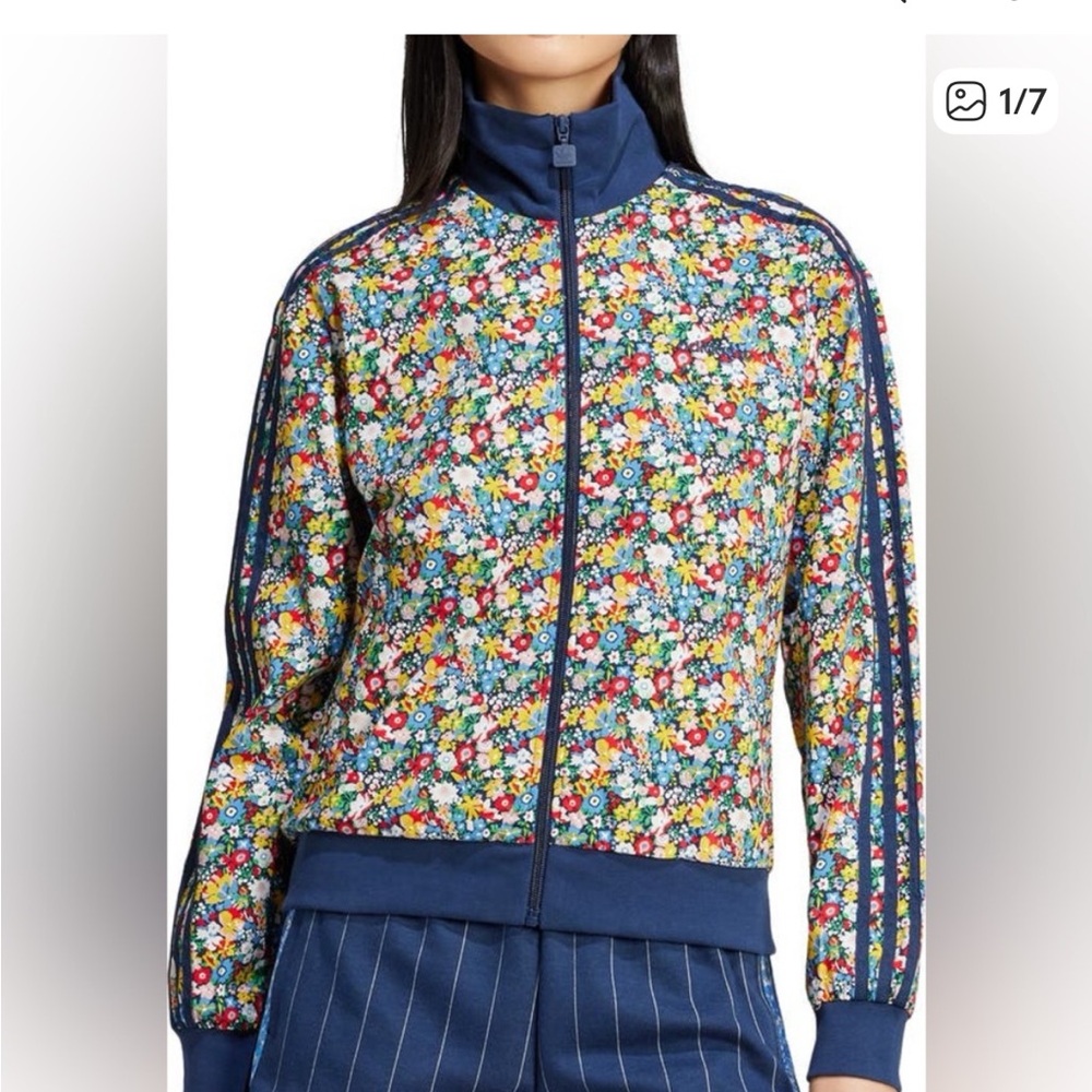 adidas Liberty of London floral jacket